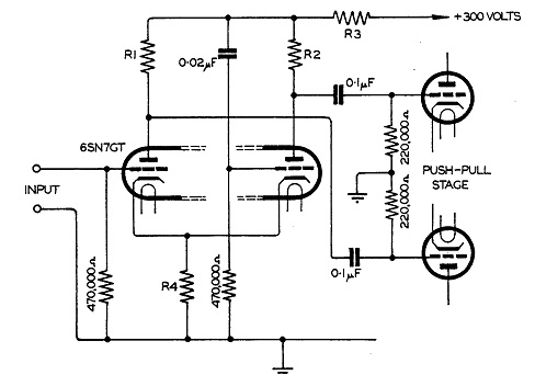 Cathode and Anode Coupled Phase Inverter Diagram